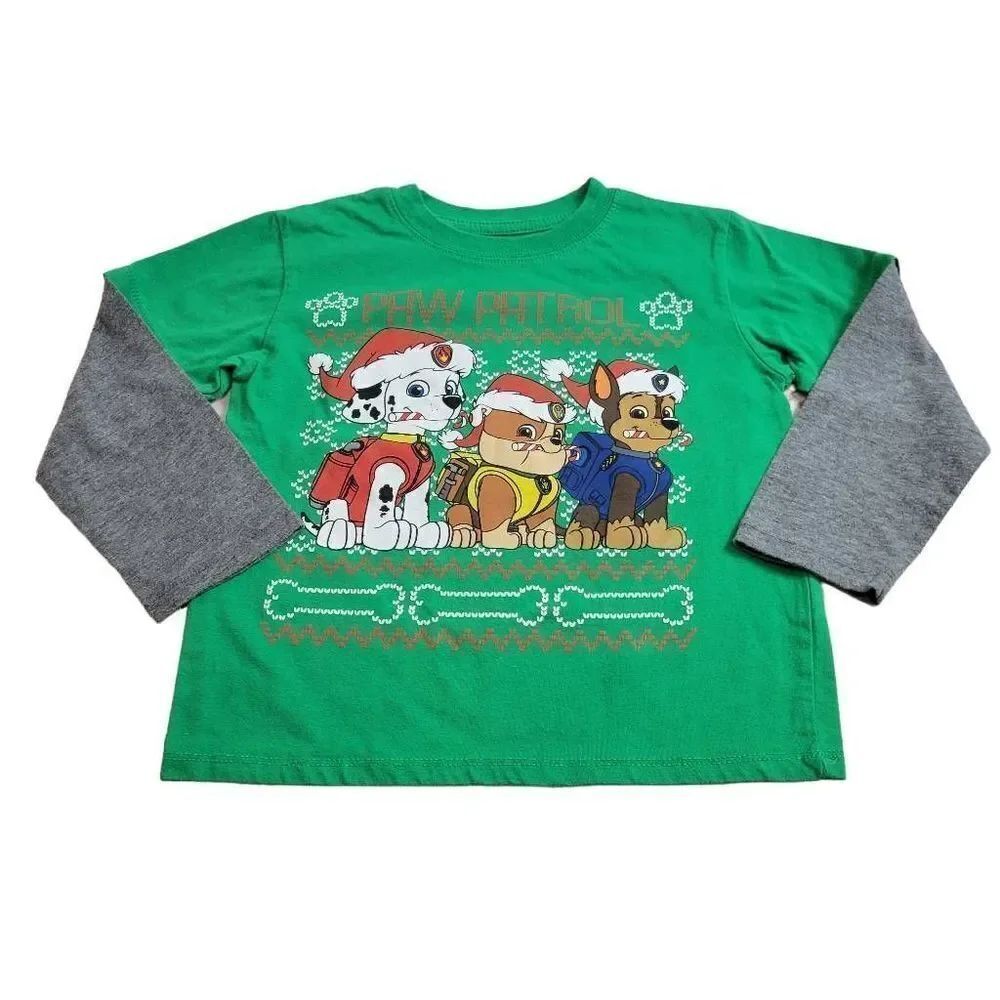 Paw Patrol Christmas shirt 4T
